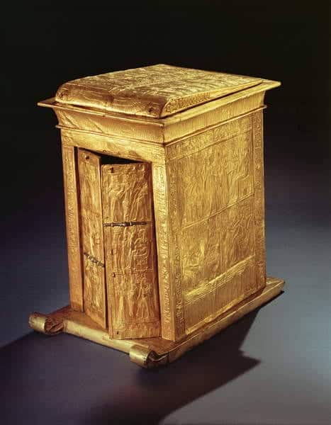 Small Golden Shrine of Tutankhamun