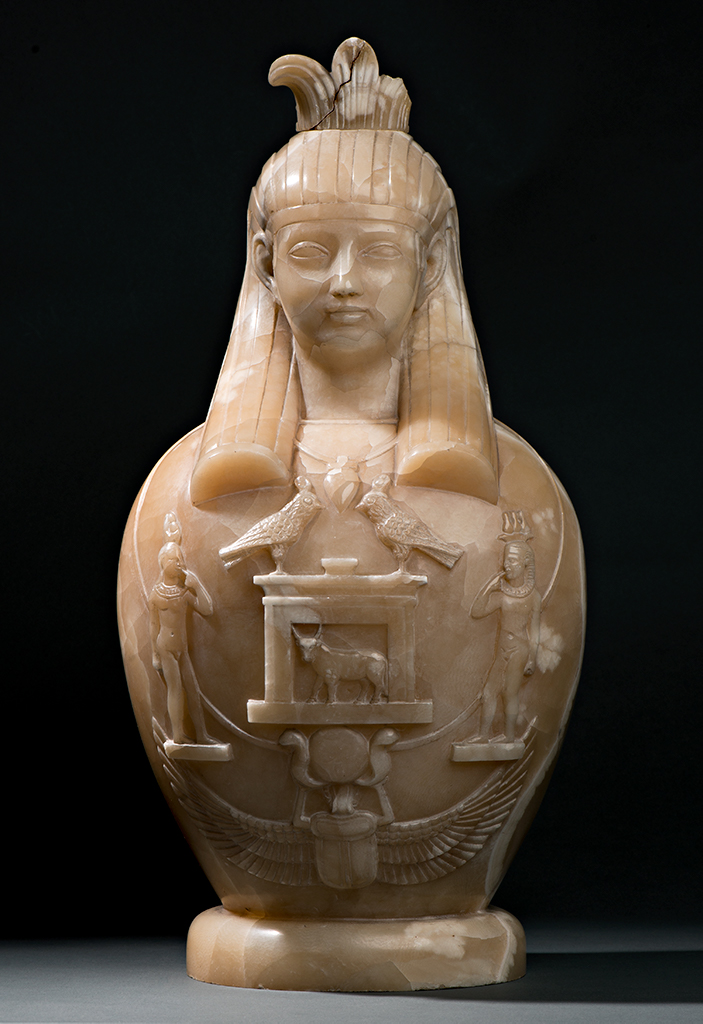 Osiris in the Form of a Canopic Jar, found in Hadrian’s Villa